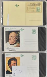 1971/2004 Verzameling in album, w.o. Belgica '72, Pausbezoek, metro (2x),  43x zonder waarde, zm