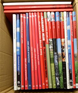 1997/2013 Jaarboeken volledig + 1997/1999 en 2010 dubbel, maar zonder zegels, zm