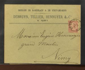 Accumulation of 60 letters and/or cards with various postage and cancellations, including better COBA listings, vf/f/to be checked