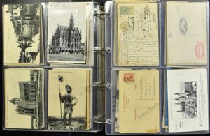 Diverse plaatsen en zichten, alle oude kaarten (+/-300 stuks)