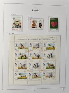 1970/1999 Nette, redelijk gevulde verzameling in 3 Davo albums, zm