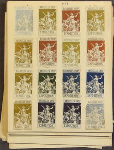 SLUITZEGELS: Heel veel Expo 1897