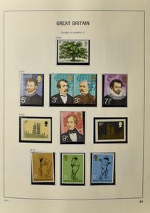 1920/1997 Davo overwegend postfris, waarbij heel wat nominaal, zm/m/ntz
