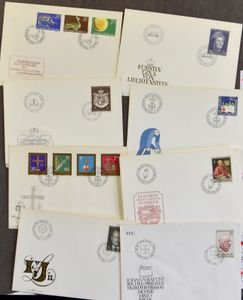 1970/1973, 27 stuks, zm (Yv. €150 voor gestempeld)