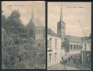 Niel, mooie dorpszichten, alle oudere (17 stuks)