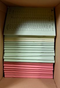 Composition de divers pays dans 26 carnets d'échange, dont Belgique, France, Bund, Berlin, Scandinavie, principalement période moderne, tb/b