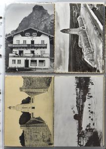 Diverse landen en plaatsen, quasi alle oudere + 12 diptieken (losse bladen) in 2 fardes en 1 klassiek (+/-600 stuks)