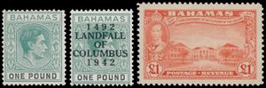 N° 149/75 en 178/93 '1938/48 George VI' 3 volledige reeksen, zm (SG £ 325)