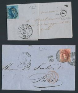 Verzameling van meer dan 200 brieven, met een grote verscheidenheid zoals buitenland, PWST, censuur, afstempelingen, meerdere periode waaronder ook klassiek, zm/m/ntz (Hoge cataloguswaarde)