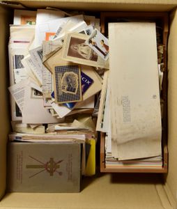 VARIA: Diverse items, w.o. chromo's, foto's, enz.