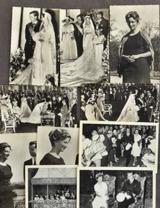 Veel foto's en fotokaarten (92 stuks)