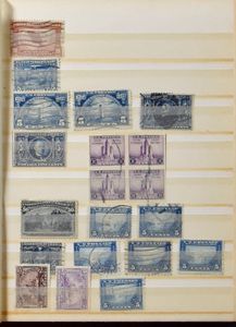 Nombre énorme de timbres, dont beaucoup plus anciens, dans des livres, boîtes, etc., tb/b/à voir