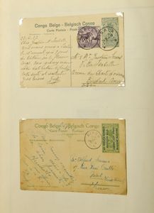 Accumulation in album, with covers, Stanley set **, Baudouin **, Rep. Congo, Katanga, Ruanda Urundi, vf/f/to be checked