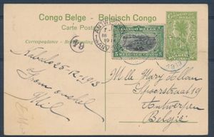Lot of 24, used postcards, including 16x Stibbe N° 42 