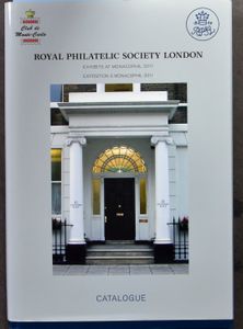 Monacophil 2011; Royal Philatelic Society London; 2011; gedrukt; ingebonden/gelijmd; Engels/Frans; 376 pag.; harde kaft; in zeer goede staat