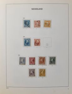 1852/2011 Verzameling in Davo album, overwegend gest., zm/m/ntz
