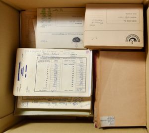 Uitgebreide samenstelling in tientallen ruilboekjes, overwegend handrolstempels, voor de specialist, zm/m/ntz