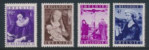 N° 792-V, 795V, 796/97 met 2 variëteiten, zm (OBP €360)