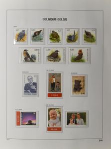 1850/2004 Verzameling in 4 Davo albums, w.o. Houyoux **/*, 221/33 *, 1° Orval *, Grote Montenez *, Infanterie *, Sanatorium *, Ridder *, 792/97 gest., Atletiek **, UPU *, Boudewijn bril **, BL 4 *, BL 31 **, nominaal, zm/m/ntz