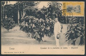 1909, picture postcard franked (on view side) with OBP n° 32L1 