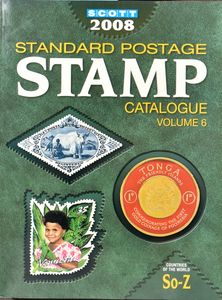 Scott Standard Postage Stamp Catalogue 2008 – Volumes 1 t/m 6; Scott Publishing Co. Editorial Team; Scott Publishing Co. ; 2007; gedrukt; gelijmd; Engels; +/-6.500 pag.; zachte kaft; zeer mooi