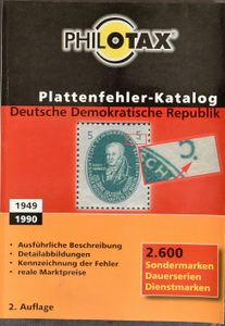 Plattenfehler-katalog DDR 2015-15 (2x); in redelijke staat