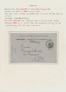 1891 Document, 