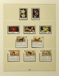 Jersey 1969/1994 Verzameling in 2 Lindner albums, geheel postfris, zm