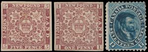 1857/1893, petite collection provenant des colonies, avec Terre-Neuve, Île-du-Prince-Édouard, etc. tb/b/à voir.