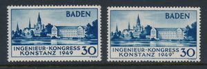 Baden n° 46I en II 