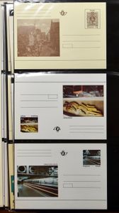 1858/2006 Samenstelling diverse uitgiften w.o. nominaal, BK in 13 boeken, zm/m/ntz
