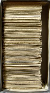 Diverse plaatsen en zichten in schoendoos (+/-800 stuks)