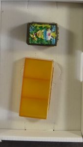 Postzegeldoosjes, 2 oude exemplaren