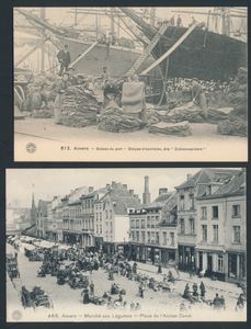 Antwerpen stad, w.o. enkele zeer zeldzame kaarten (20 stuks)