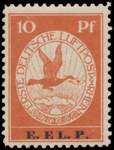 Nr. V/VI „1912 – LP” mit Aufdruck „E.EL.P”, einwandfrei (Mi. 1.030 €)