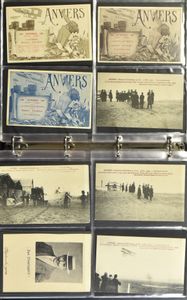 Evenementen in Antwerpen w.o. Karel Verbist, Olympiade, wereldtentoonstelling Olyslaegers, enz. ex. verzameling Kempenaer (+/-230 stuks)