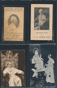 Doodsprentjes oude, w.o. van het het jaar 1815, 1817, 1825, enz. + enkele Paus Pius en andere moderne (57 stuks)
