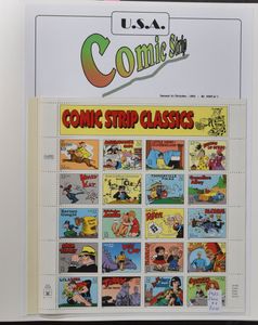 Collection dans 8 albums, presque entièrement neuf, dont de meilleures valeurs élevées, tb