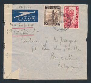 1944 letter franked at 