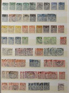 1900/2000 Voorraad in 3 insteekboeken, zm/m/ntz