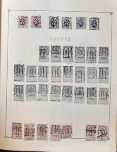 Uitgebreide samenstelling handrol- en typostempels in tien boeken, zm/m/ntz