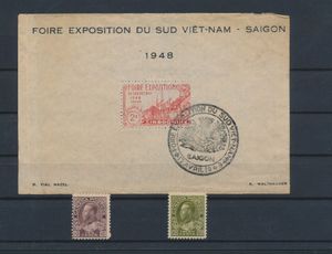 Portugal N° 109/23 *, Canada 97/98 *, Sud-Vietnam bloc Expo 1948 oblitéré, tout en qualités diverses, à voir.