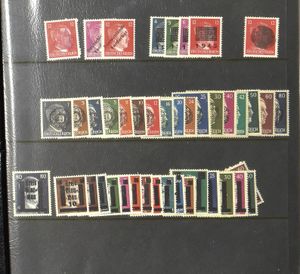 Collection de toutes sortes, dont de nombreuses falsifications (pour références) de lettres des États allemands, US Locals, tb/b/à voir.
