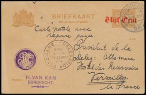 1920 Carte postale 