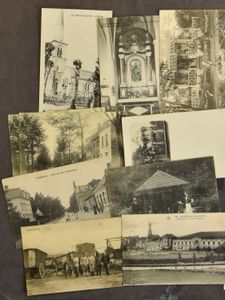 Beroepen, oude kaarten, mooie samenstelling (66 stuks)