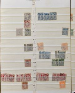 Diverse items in insteekboeken en albums w.o. veel Noorwegen met aardig klassiek, Finland, Denemarken, zm/m/ntz (Hoge cataloguswaarde)