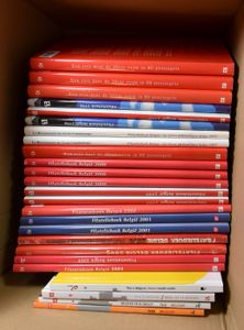 1997/2006 Jaarboeken + This is Belgium 5/6, 8/9, enkele boeken zonder zegels, zm (Frankeerwaarde: €548,47)