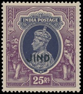 Indian Convention States Jind : N° 127/36 