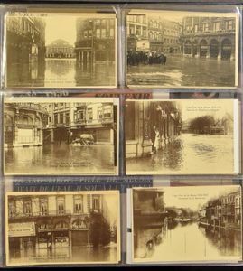 Luik stad, alle periodes mooie kaarten Expo 1930, enz., in 2 albums (+600 stuks)
