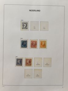 1864/2001 Verzameling in 6 Davo albums met o.a. wat velletjes, zm/m/ntz